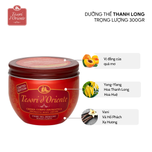 Kem dưỡng da Tesori d’Oriente hũ 300g - Thanh Long