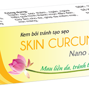 SKIN CURCUMIN- GIẢM VẾT SẸO THÂM DO MỤN