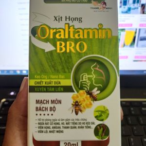 Xịt họng Oraltamin BRO