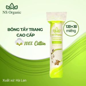 BÔNG TẨY TRANG SIÊU MỀN MỊN NS ORGANIC