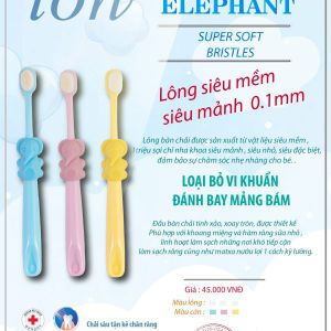 BÀN CHẢI ION – FOR KID ELEPHANT