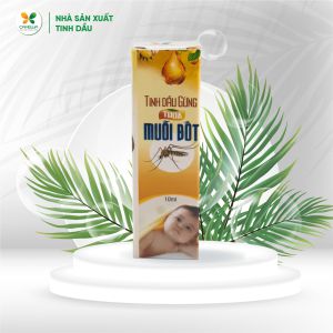 TINH DẦU GỪNG THOA MUỖI ĐỐT