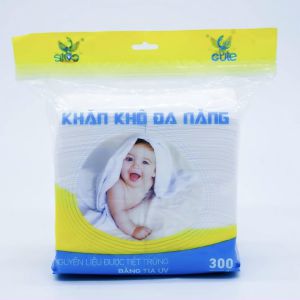 KHĂN KHÔ ĐA NĂNG CUTE 300G