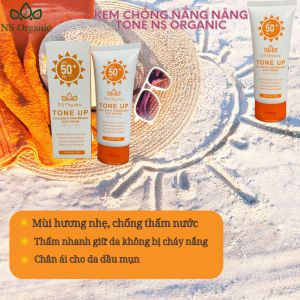 KEM CHỐNG NẮNG NS ORGANIC TONE UP COLLAGEN