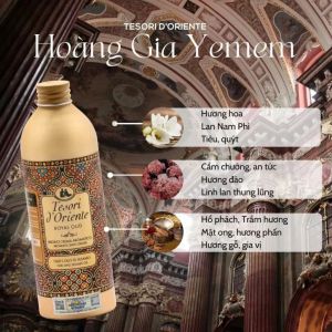Sữa tắm nước hoa Tesori d’Oriente 500ml - Hoàng gia Yemen